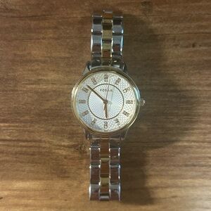 Women’s Fossil Sophisticated Three-Hand Two-Tone Stainless Steel Watch